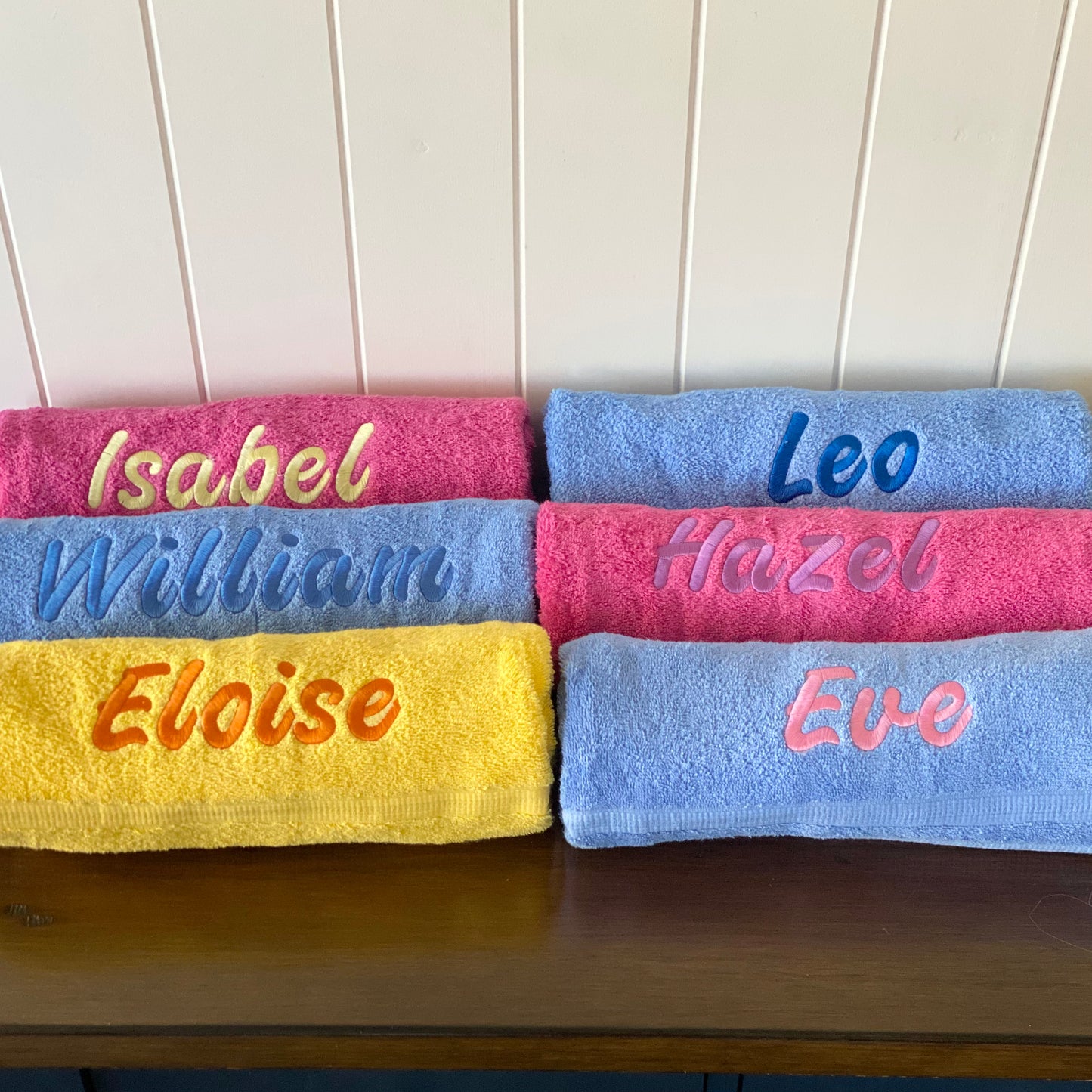 Embroidered Kids Bath Sheet